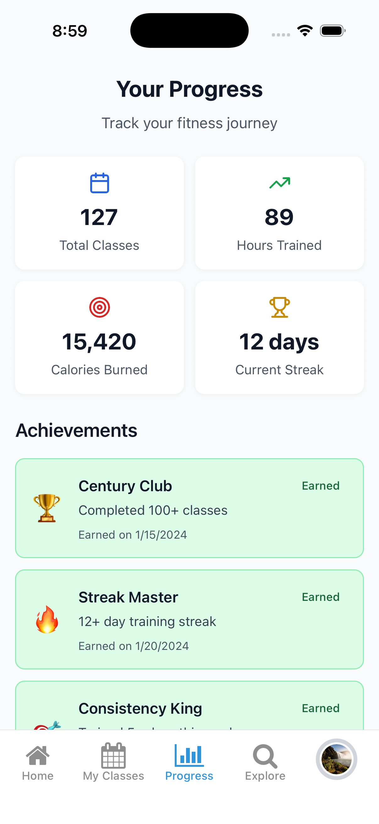 Mobile fitness tracking